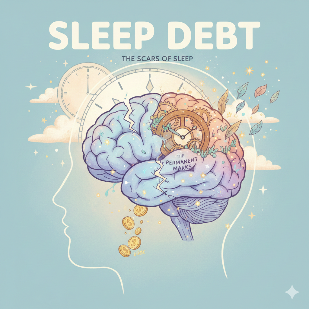 잠의 빚, 뇌에 새겨지는 상처: 만성 수면 부족이 남기는 영구적 흔적